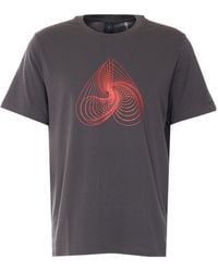 Moose Knuckles - Graphic Printed Crewneck T-Shirt - Lyst