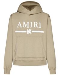 Amiri - M.A. Bar Logo-Print Cotton Hoodie - Lyst