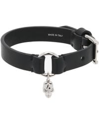 McQueen - Skull Ring Bracelet - Lyst