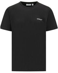 Off-White c/o Virgil Abloh - T-Shirt With Logo - Lyst