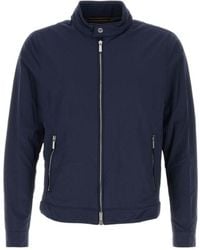 Moorer - Vangi Stand-Collar Zip Jacket - Lyst