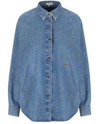Loewe - Relaxed Logo Shirt - Lyst