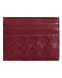 Bottega Veneta - Intrecciato Credit Card Case - Lyst
