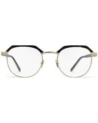 Saint Laurent - Eyewear Round Frame Glasses - Lyst