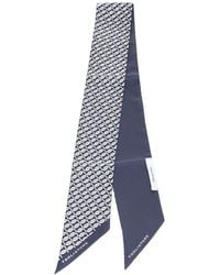 Tagliatore - Logo Printed Scarf - Lyst