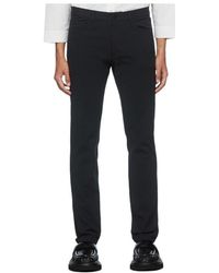 Theory - Logo Slim-Fit Casual Trousers - Lyst