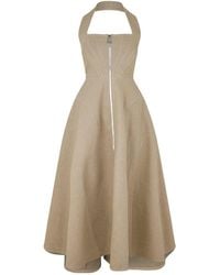 Bottega Veneta - Structured Fit Tea Dress - Lyst