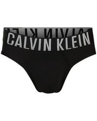 Calvin Klein - Logo Waist Widened Triangular Panties - Lyst