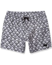 EA7 - Logo Details Swimming Trunks - Lyst