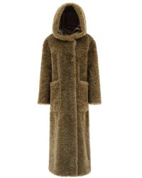 Herno - Faux-Fur Hooded Coat - Lyst