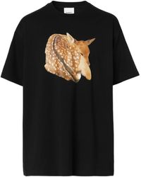 Burberry deer tee sale