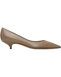 The Row - Pointed Mid-Heel Shoes - Lyst