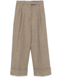 Thom Browne - Ginclub Check Cheviot Tweed Trousers - Lyst