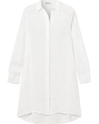 James Perse - Midi Shirt Dress - Lyst