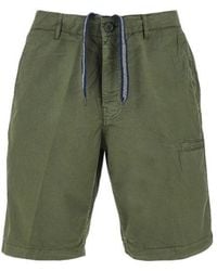 Aspesi - Lace-Up Detail Shorts - Lyst
