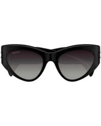 Gucci - Eyewear Cat-Eye Frame Sunglasses - Lyst