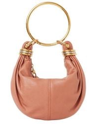 Chloé - Chloé Bracelet Detailed Mini Hobo Bag - Lyst