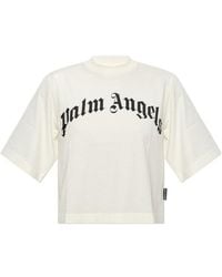 Palm Angels - Logo T-Shirt - Lyst