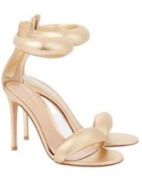 Gianvito Rossi - Genuine Leather High Heel Sandals - Lyst