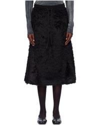 OPEN YY - Shaggy Track Faux Fur Skirt - Lyst