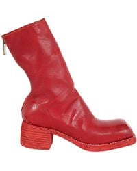 Guidi - Back Zipped Mid Boots - Lyst