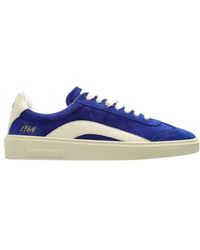 DSquared² - Round-Toe Lace-Up Sneakers - Lyst