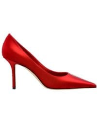 Jimmy Choo - Love 85 Pointed-Toe Slip-On Pumps - Lyst