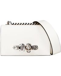 McQueen - Solid Color Satchel Bag - Lyst