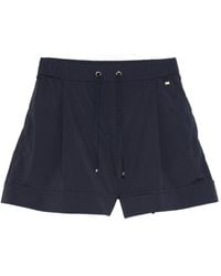 Herno - Drawstring-Waistband Shorts - Lyst