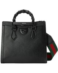 Gucci - Diana Small Leather Tote - Lyst