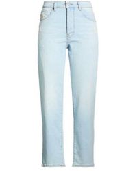 DIESEL - Light-Colored Skinny Jeans - Lyst