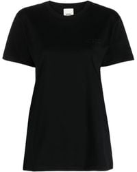 Isabel Marant - Logo Printed Crewneck T-Shirt - Lyst