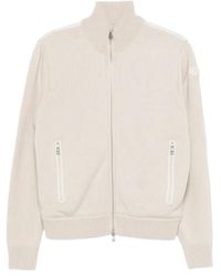 Moncler - Tricot Zip Pockets Cardigan - Lyst