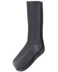 Lisa Yang - Cashmere Ribbed Socks - Lyst