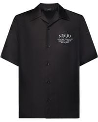 Amiri - Logo Print Short-Sleeve Shirt - Lyst