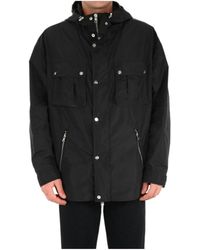 Balmain - Pocket Detail Hooded Jacket - Lyst