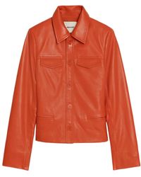 Zadig & Voltaire - Long-Sleeve Leather Jacket - Lyst