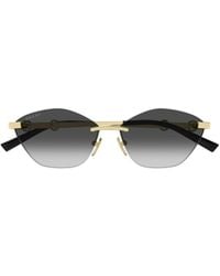 Gucci - Eyewear Irregular Frame Sunglasses - Lyst