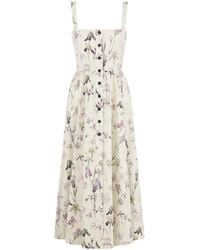 Dior - Mid-Length Flared Dress - Lyst