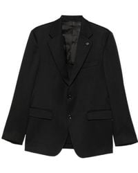 Lardini - Single-Breasted Notched-Lapels Blazer - Lyst