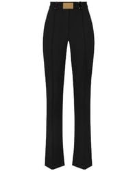 Elisabetta Franchi - Belted Trousers - Lyst