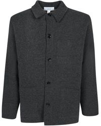 Lardini - Buttoned Patch-Pocket Cardigan - Lyst