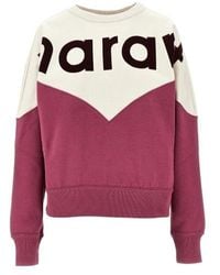 Isabel Marant - Colour-Block Logo Sweatshirt - Lyst