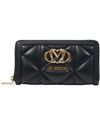 Moschino - Zip-Around Wallet - Lyst