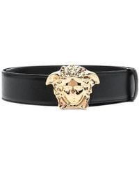 Versace - La Medusa Greca Buckle Belt - Lyst