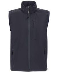 Aspesi - Zip-Up Hooded Vest - Lyst
