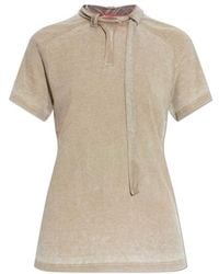 DIESEL - T-Gary Tie-Detail T-Shirt - Lyst