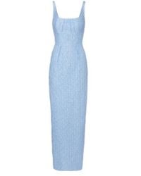 Emilia Wickstead - Sharon Seersucker Gown - Lyst