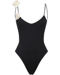 LaRevêche - Floral One-Piece Swimsuit - Lyst