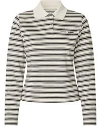 Samsøe & Samsøe - Long-Sleeve Polo Shirt - Lyst